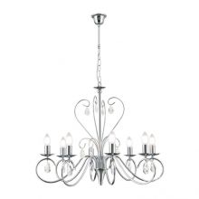 Alessia żyrandol lampa wisząca 8x40W E14 230V chrom